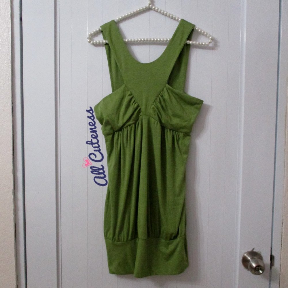 Jota Green Sleeveless Top